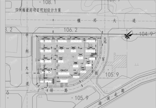 邓州雍豪府配套图